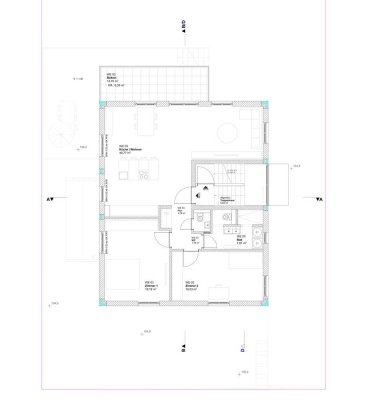 Erstbezug! Moderne 3-Zimmer-Neubauwohnung mit Balkon und Gartenblick im 1. OG