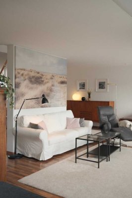 Stilvolle , voll möblierte 2-Zimmer-Maisonette-Wohnung in Nürnberg, St. Jobst