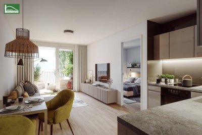 Traumhafte Dachgeschosswohnung mit Dachterrasse mit Gartenfläche - Ihr neues Eigenheim im 22. Bezirk!