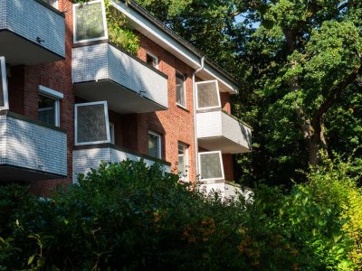 Bezugsfertige 3-Zimmer-Wohnung – von Grün umgeben  - Daneben fließt die Düpenau