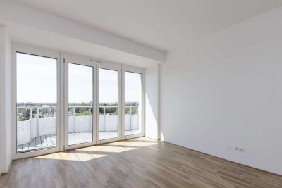 Charmante 2-Zimmer-Wohnung mit Weitblick, Einbauküche & Balkon in der Stadtoase!