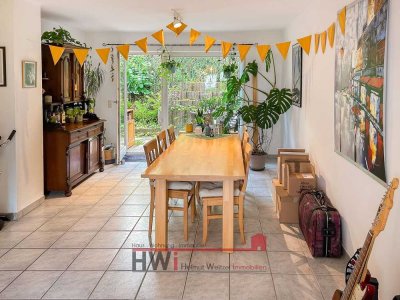 Rationell geschnittene 3-Zimmerwohnung mit Balkon und Terrasse in absolut ruhiger Wohnlage.