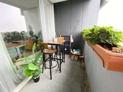 Top gepflegte 1-Zimmer-ETW mit Balkon und Tiefgaragenstellplatz