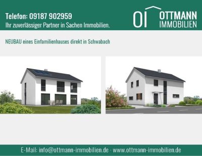 Neubau eines modernen und großzügigen Einfamilienhauses direkt in Schwabach