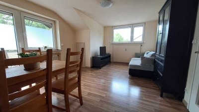 Villenviertel, bezugsfrei, provisionsfrei: Gemütliche, helle, 44qm 2-Zimmer-Wohnung mit EBK