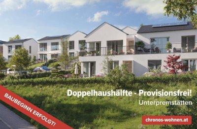 Sommer-AKTION! Baubeginn Erfolgt! Provisionsfrei und direkt vom Bauträger! Neubau-Doppelhaushälfte in Unterpremstätten!