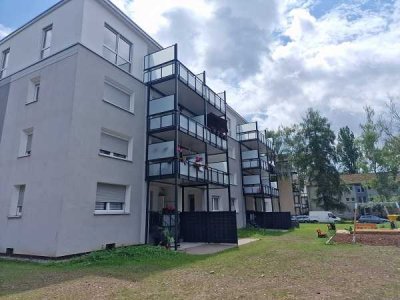 NEUBAU !  Dachgeschoss 2-Zimmer-Wohnung mit Wirklich großem Sonnenbalkon