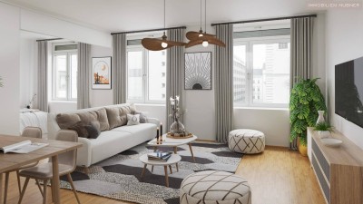 Mitten im Leben - Mitten in der Innenstadt: Hochwertig, Parkring, Concierge-Service, Nähe Stadtpark &amp; Stephansplatz!