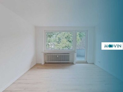 SANIERTE WOHNUNG SUCHT MIETER: Helle 3-Zimmer-Wohnung mit großem BALKON und EBK