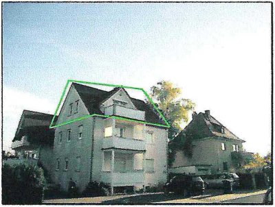 2-Zimmer-DG-Wohnung mit Balkon und Einbauküche in Oberasbach
