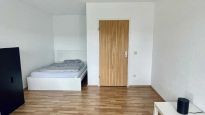 Stilvolle 1-Zimmer-Erdgeschosswohnung mit Balkon und Einbauküche in Münster Kinderhaus