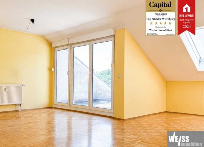 Dachgeschosswohnung mit 2 Duplexgaragen und Loggia nahe der Uni Klinik