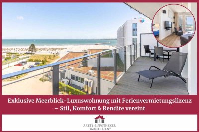 Exklusive Meerblick-Luxuswohnung mit Ferienvermietungslizenz – Stil, Komfort & Rendite vereint