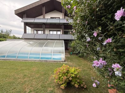 Mondänes Einfamilienhaus inmitten von Pöchlarn - Pool, Garten &amp; Wellness inklusive!