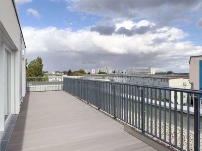 Traumhaftes 4-Zimmer-Penthouse im Neubau mit großer Terrasse * Nähe Orankesee