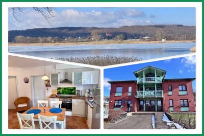 Möblierte Ferienwohnung mit Seeblick in Seedorf auf Rügen!