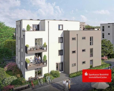 Energieeffiziente und klimafreundliche Neubauwohnung in Sennestadt