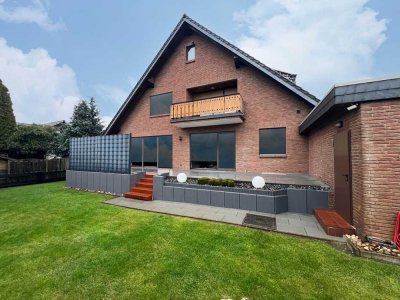 Hochwertig und ruhig Wohnen in Gamsen: Großzügiges Ein-/Zweifamilienhaus mit Vollkeller und Garage