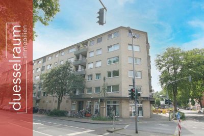 Unterbilk: gestalten Sie Ihr neues Zuhause – 1-Zimmerwohnung mit Balkon in beliebter Lage