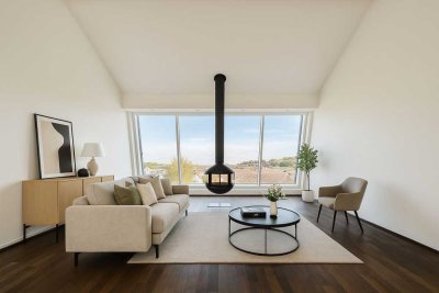 Leben in der Innenstadt: Gepflegtes Reihenmittelhaus samt Dachterrasse und TG-Stellplatz