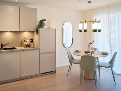 Moderne 2-Zimmer-Wohnung mit Garten in Hanau