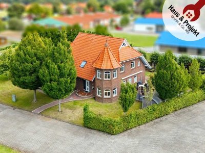 Wohnen, Arbeiten, Wohlfühlen – Traumhaus mit Lagerhalle 250m² und Nordseeflair!