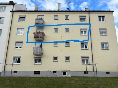 2-Zimmer-Wohnung in Augsburg-Lechhausen – ideale Anbindung und viel Natur