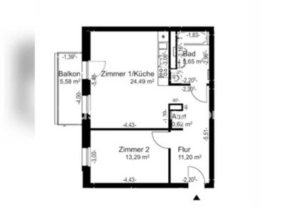 Tauschwohnung: Moderne 2-Zimmer-Neubauwohnung in Gropiusstadt