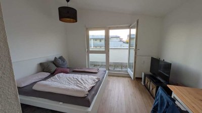 Möblierte 1-Zimmer Whg. mit TG-Stellplatz