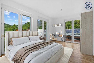 Wunderschöne Wohnung in Reihenhausoptik mit Garten und Dachterrasse (Reserviert)