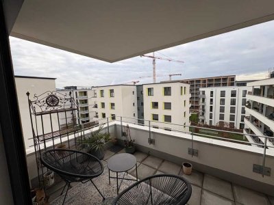 Penthouse Wohnung mit EBK und Balkon: stilvolle 3-Zimmer-Penthouse-Wohnung in Freiburg