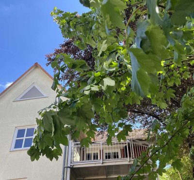 Charmante 2-Zimmer-Maisonette-Wohnung mit Balkon in Gießen auch als Studio/Atelier