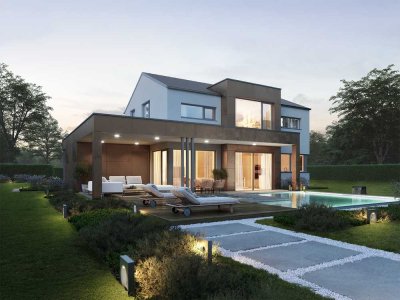 Lichtdurchflutetes Wohnen mit modernem Design