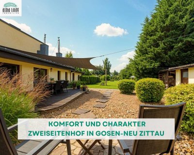 Ein Zweiseitenhof mit Geschichte - Aufatmen und ankommen in Gosen-Neu Zittau