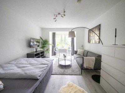 Helle möblierte 1-Zimmer-Wohnung in schöner Lage
