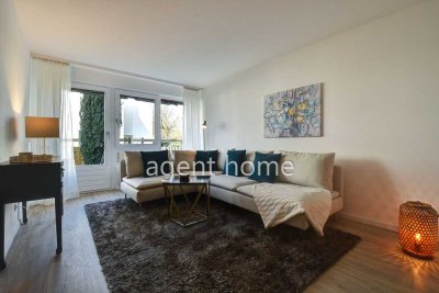 MÖBLIERT - LIVING HARMONY - 3-Zimmer-Wohnung mit Terrasse und Garten in Heumaden