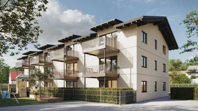 Wertbeständig investieren: 2-Zimmer-Neubauwohnung mit Balkon in Rosenheim/Westerndorf