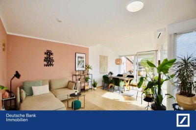 Platz an der Sonne! - Moderne 3-Zimmer-Wohnung mit großer Loggia in Ratingen-Mitte