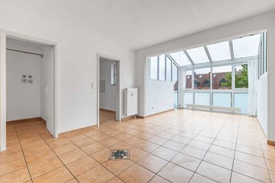 Leerstehende Dachgeschosswohnung auf zwei Ebenen mit hohem Ausstattungsniveau in Hallbergmoos