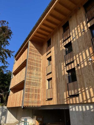 Neubau 4-Zimmer-Wohnung in einzigartiger Massivholzbauweise mit Balkon