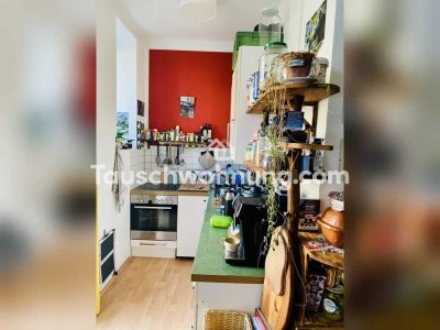 Tauschwohnung: 3 Raumwohnung mit grünem Hinterhof