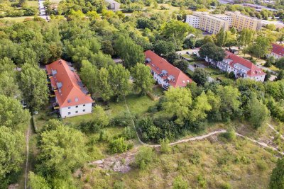 freundliche 3-Zimmer-Wohnung in Merseburg mit Lift und großem Balkon in ruhiger und schöner Lage