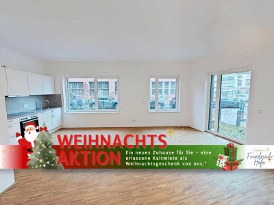 2-Zimmer-Apartment mit BALKON und EBK im Neubauquartier "Großherzog Friedrich Höfe"