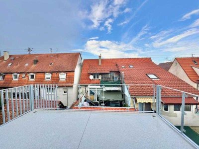 Nachhaltig & Modern! Neubau 3 Zimmer-Maisonettewohnung mit Balkon!