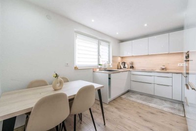 Modernisierte 4-Zimmer-Wohnung mit Garage & Balkon – Grenznah wohnen in Klettgau-Erzingen