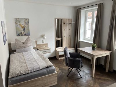 Exklusiv & hochwertig ausgestattetes 1-Zimmer-Apartment Stadtzentrum Freising