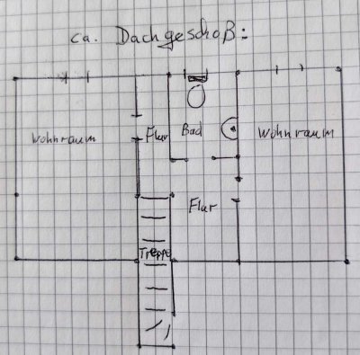 Großzügige 4-Zimmer-Wohnung mit Dachausbau & großer Terrasse (OG, Gelsenkirchen, ca. 92 m²)