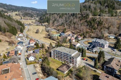 Charmante möblierte 1-Zimmer-Wohnung mit Balkon und Schwimmbad in Todtmoos