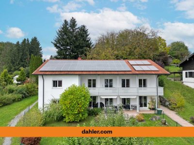 DAHLER - Energetisch saniertes Zweifamilienhaus nahe Wasserburg a. Inn, Bergblick inklusive