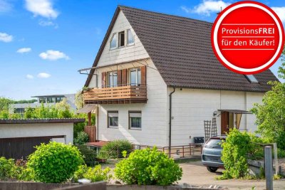 Zweifamilienhaus zur Kapitalanlage auf schönem Grundstück mit Aussicht